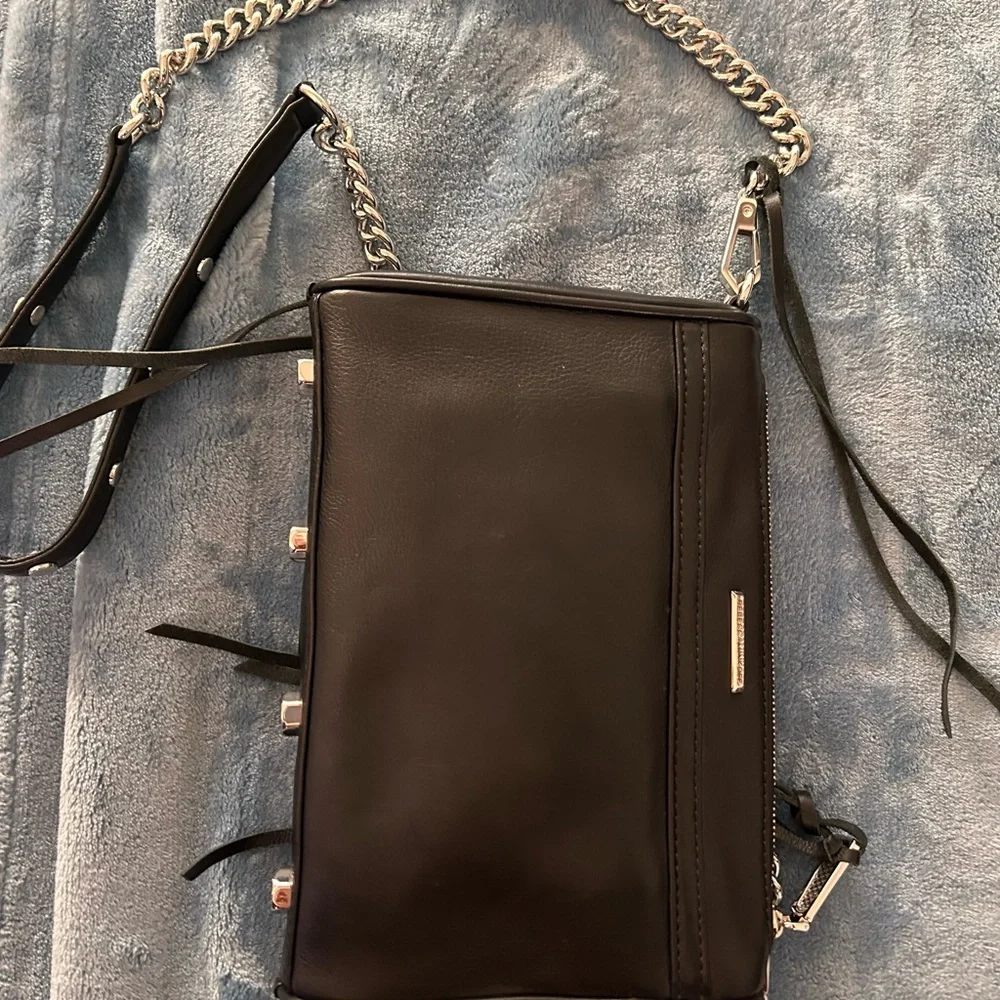 SOLD
Rebecca Minkoff - Black Leather Chain Strap Bag Mini - Picture 10 of 12